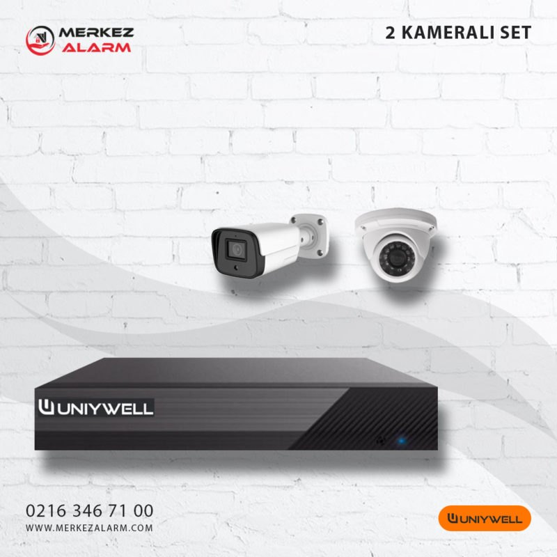 Uniywell 2 Kameralı Set