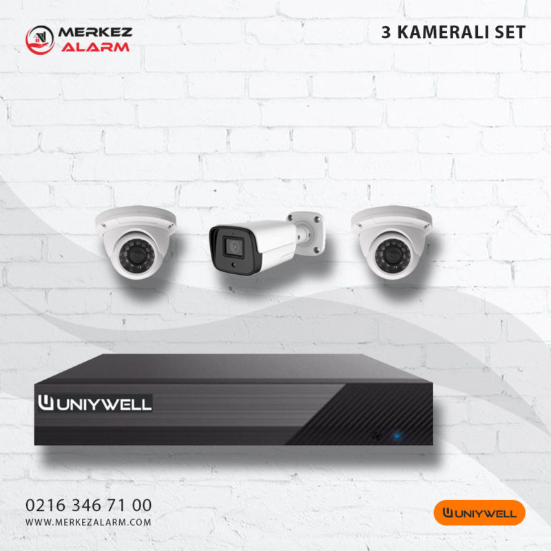 Uniywell 3 Kameralı Set